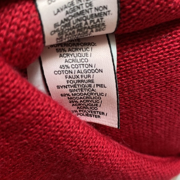 🎉HP🎉 Victoria’s Secret Pompom Slippers 💗 Red - Picture 11 of 11